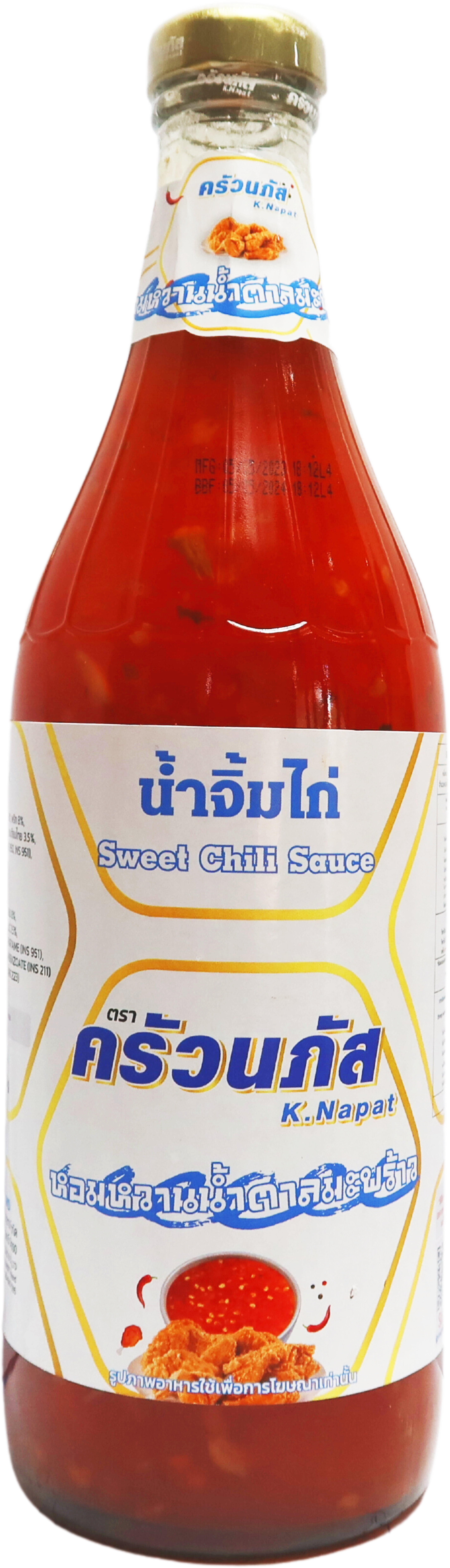 Kruanapat Sweet Chili Sauce 830g x 12 Bottles